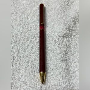 Pilot red and black ink pen